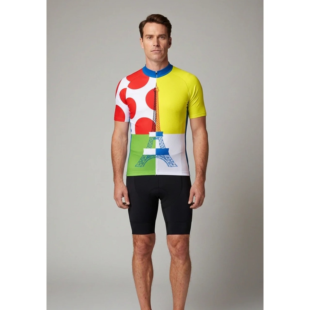 Voler Mens Tour de France Leaders KOM Sprinters Cycling Jersey Mens Size Small